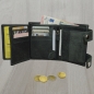 Preview: Leder Portemonnaie mit Kette Glattleder Design Roberto mit RFID Schutz